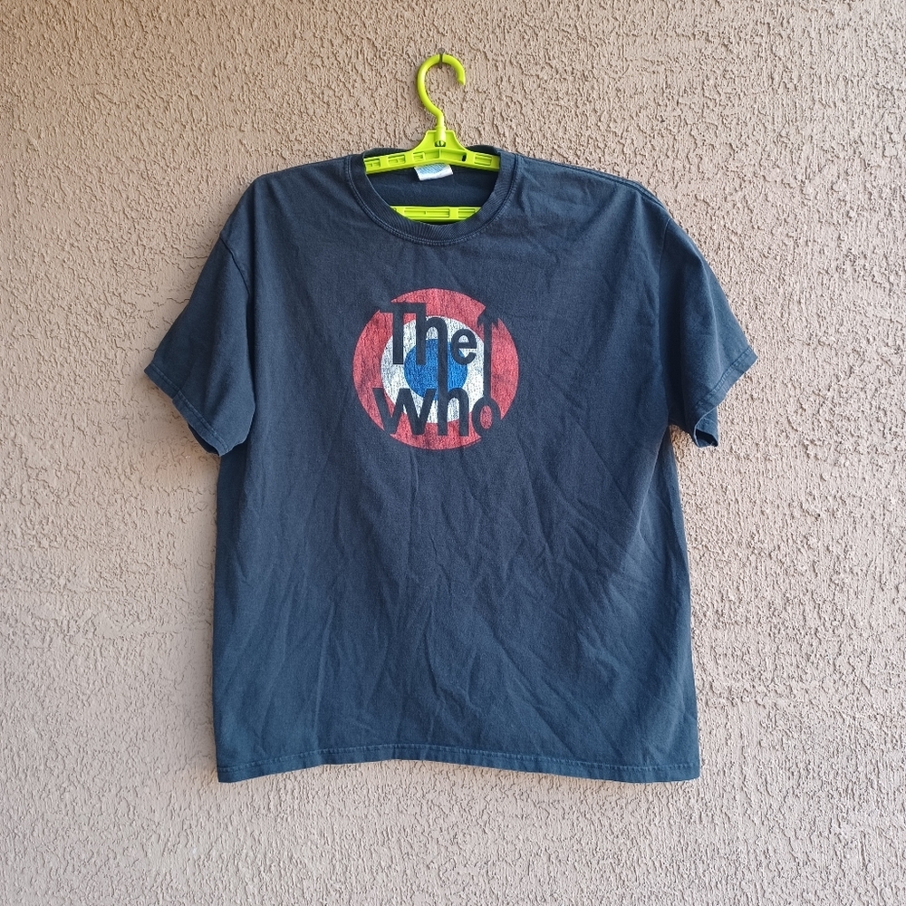 Vintage The Who Men's Shirt 2003 XL Black